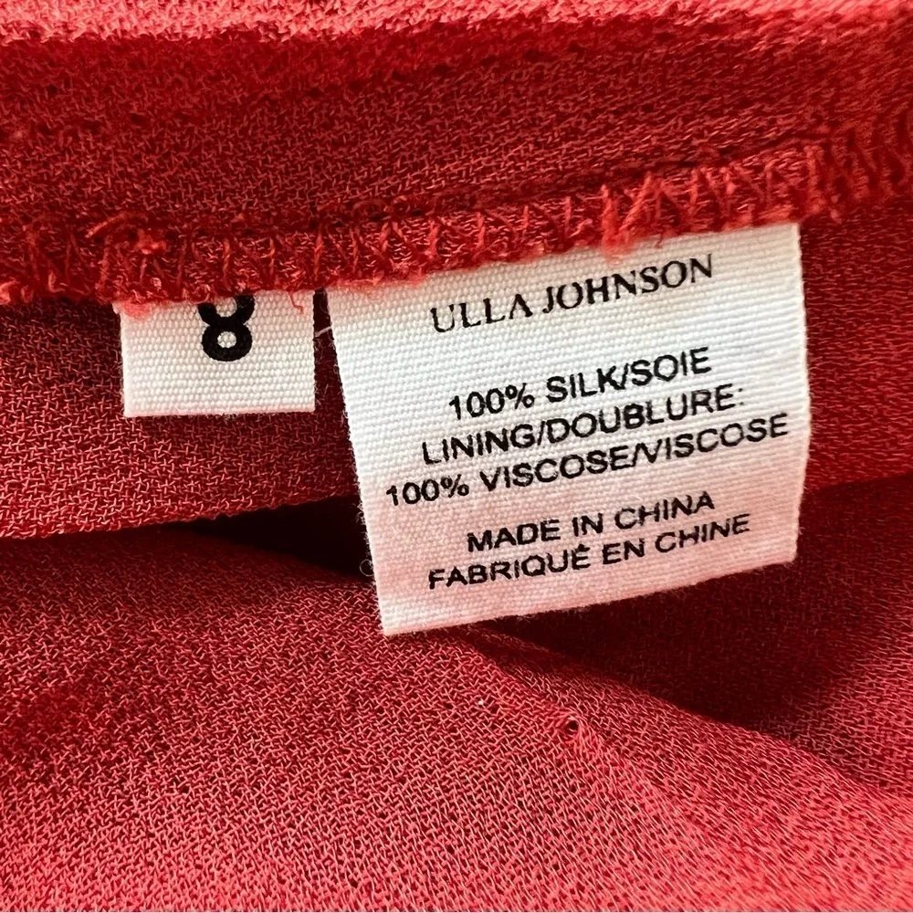 Ulla Johnson Callista silk ruffle dress 17493